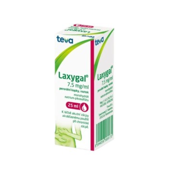 Laxygal 7,5mg/ml perorální kapky, roztok 1x25ml