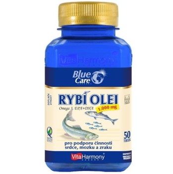 VitaHarmony Rybí olej Omega 3 1000mg 50tbl