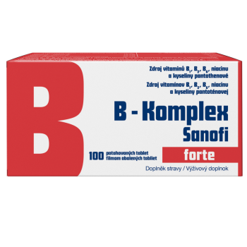 B-komplex forte Sanofi por.tbl.flm.100 Glass