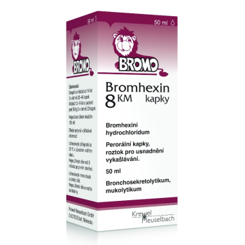 Bromhexin KM 8mg/ml por.gtt.sol.1x50ml