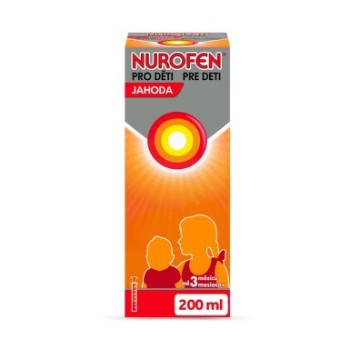 Nurofen pro děti Jahoda 20mg/ml por.sus.200ml II