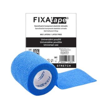 FIXAtape STRETCH samofix.obinadlo 5x450cm modré