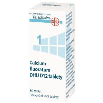 Calcium fluoratum DHU D5-D30 tbl.nob.80