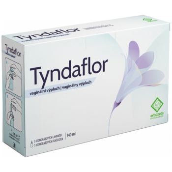 Tyndaflor vaginální výplach 5x140ml