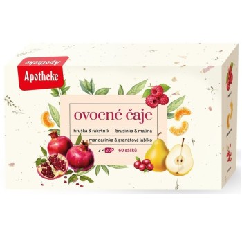 Apotheke Ovocné čaje mix 60 sáčků
