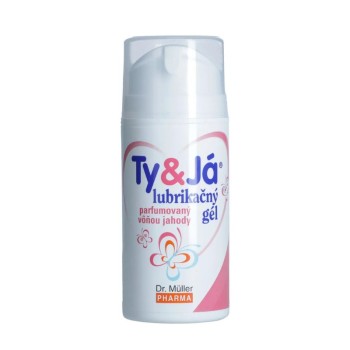 Lubrikační gel Ty&Já parfémovaný vůní jahody 100ml Dr.Müller