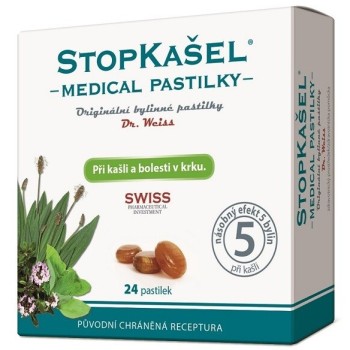 StopKašel Medical pastilky Dr.Weiss 24ks