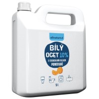 Allnature Bílý ocet 10% s esenciálním olejem pomeranč 5 l Allnature Bílý ocet 10% s esenciálním olejem pomeranč 5 l
