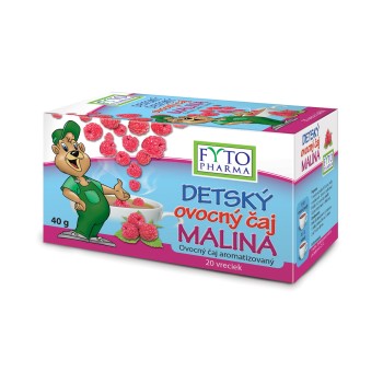 Fytopharma Dětský ovocný čaj malina 20 x 2g