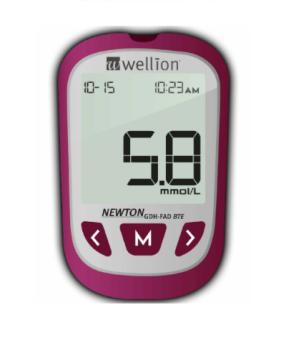 Wellion NEWTON GDH-FAD glukometr set