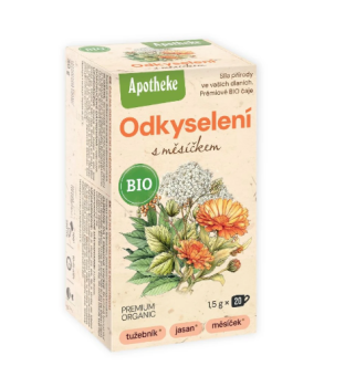 Apotheke BIO Odkyselení s měsíčkem čaj 20x1.5g