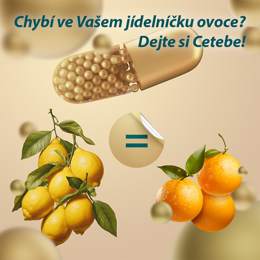 Cetebe vitamin C 500mg 60 kapslí. Foto 6