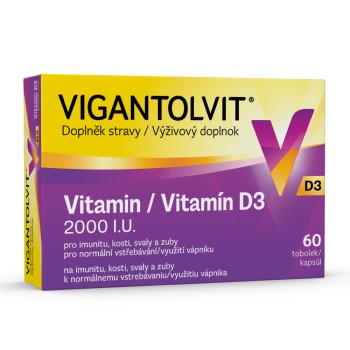 Vigantolvit D3 2000 I.U. 60 tobolek