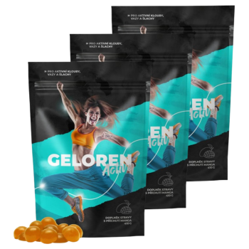 Geloren ACTIVE mango 3x90 želé tablet