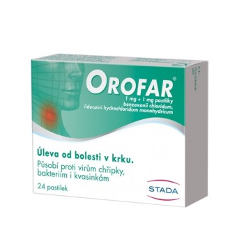 Orofar 1mg/1mg pas.24