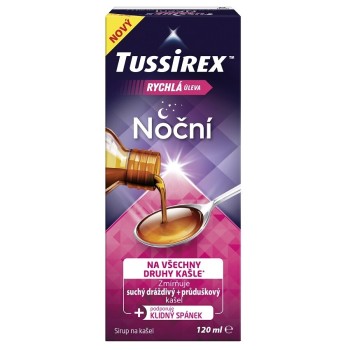 Tussirex noční sirup 120ml