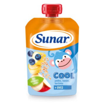 Sunar Cool borůvka banán ovesné vločky 110g