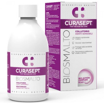 CURASEPT Biosmalto Sensitiv Teeth ústní voda 300ml