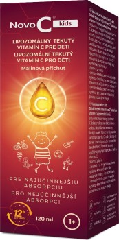 Novo C Kids lipozomální tekutý vit.C 120ml 1r+