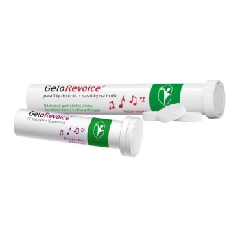 GeloRevoice pastil.do krku bezinka-bez ment. 10ks