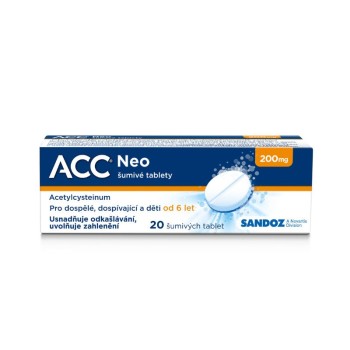 ACC NEO 200 mg šumivé tablety, 20 tbl.