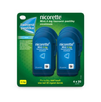 Nicorette mint 4mg pas.cmp.4x20