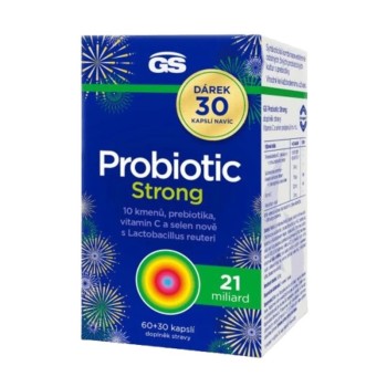 GS Probiotic Strong 60 kapslí+30 dárek