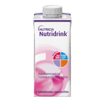 Nutridrink s příchutí jahodovou por.sol.1x200ml