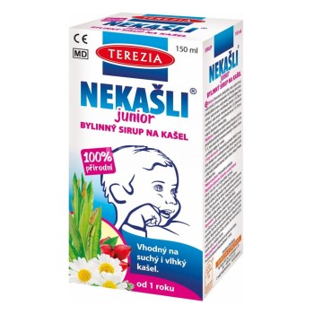 Terezia Nekašli Junior přírod.bylinný sirup 150ml