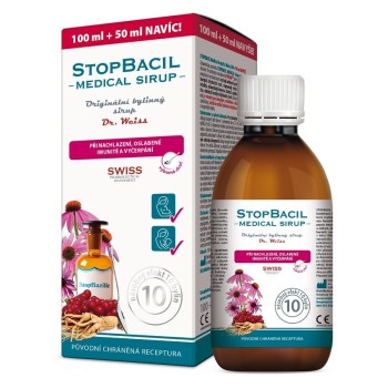 StopBacil Medical sirup Dr. Weiss 100+50ml NAVÍC