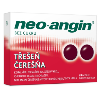 Neo-angin třešeň pastilky 24