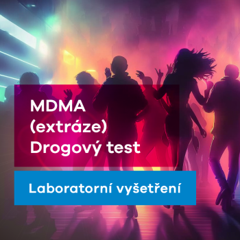 Přítomnost drog - Extáze (MDMA)