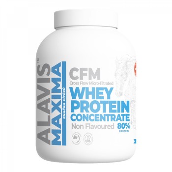 ALAVIS MAXIMA CFM whey protein concentr.80% 1500g