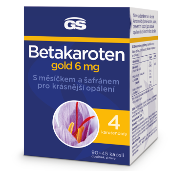 GS Betakaroten gold 6mg cps.90+45