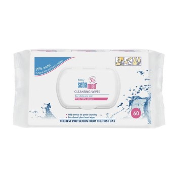 Sebamed Dětské vlhčené ubrousky s 99% vody 60ks