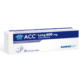 ACC LONG 600 mg šumivé tablety, 20 tbl.