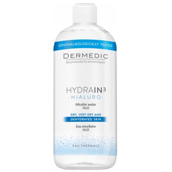 Dermedic Hydrain3 Hialuro Micelární voda 500ml