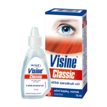 Visine Classic 0.5 mg/ml oční kapky roztok 15ml