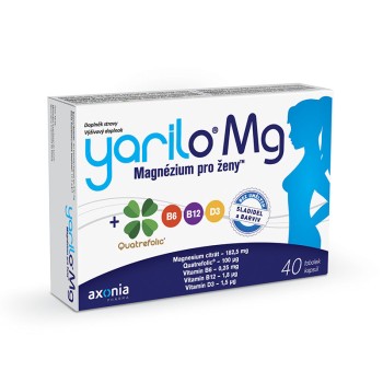 YARILO Mg 40 tobolek - Magnézium pro ženy