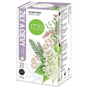 Fytopharma Bylinná směs na žíly a cévy 20 x 1,25g