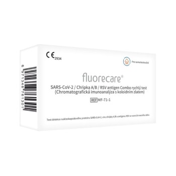 Fluorecare SARS-CoV-2/chřipka A/B/RSV test 1ks
