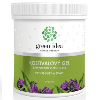 Green Idea Kostivalový gel 250ml