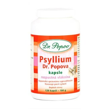 Dr.Popov Psyllium kapsle 120ks