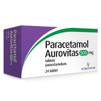 Paracetamol Aurovitas 500mg tbl.nob.24x500mg I