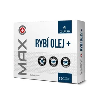 Colfarm MAX Rybí olej plus tob.30