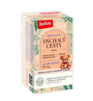 Apotheke FAF UK Dýchací cesty junior čaj 20x2g