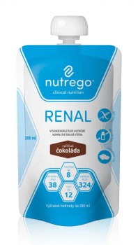 nutrego RENAL HP čokoláda por.sol.12x200ml