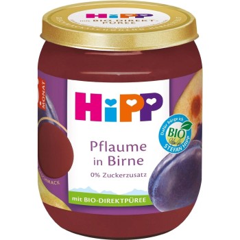 HiPP Hrušky se švestkami BIO 4/6m 160g