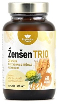 Ženšen TRIO cps.60 EkoMedica