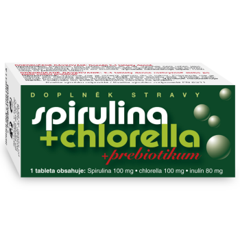 NATURVITA Spirulina+Chlorella+Prebiotikum tbl.90